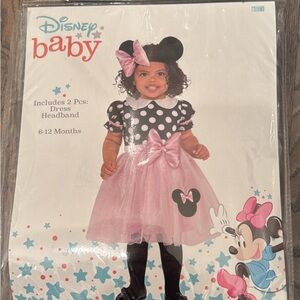 Disney Baby Minnie Mouse Costume BRAND NEW size 6-12 months